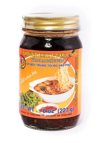 Pasta di peperoncino in olio con aglio - Double Seahorse 227g.